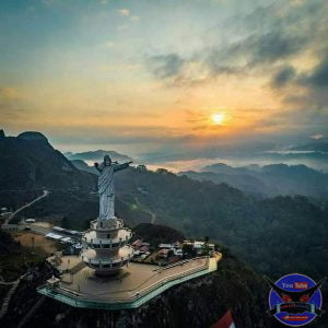 Foto: Patung Yesus di Burake Tana Toraja