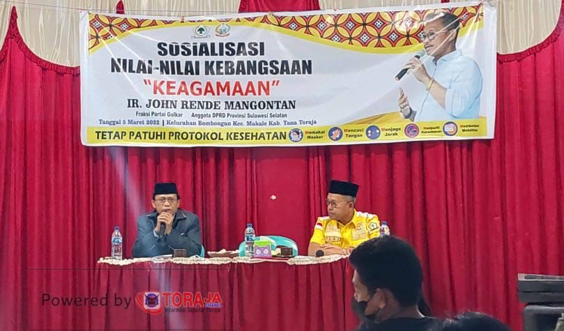 Ustaz H.j Thamrin mengatakan, Sipakaboro' adalah kunci toleransi umat beragama di Toraja