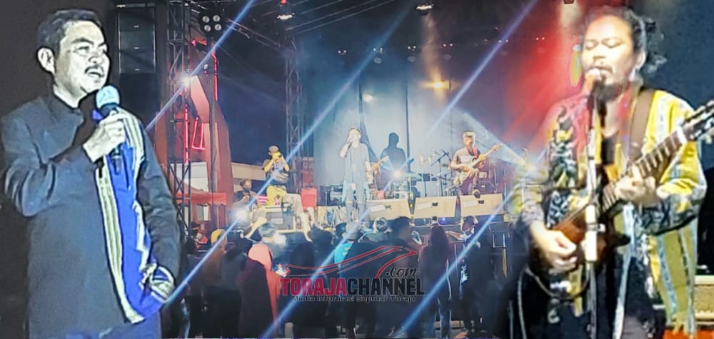 Pergelaran Konser musik UKM UKI Toraja mendapat apresiasi dari Wakil Bupati Tana Toraja dr Zadrak Tombeg.