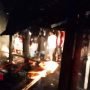 Kebakaran terjadi di jalan Londa, Lembang Sangbua, Kecamatan Kesu', Toraja Utara, 4 orang meninggal dunia. Jumat (6/8/2022) malam
