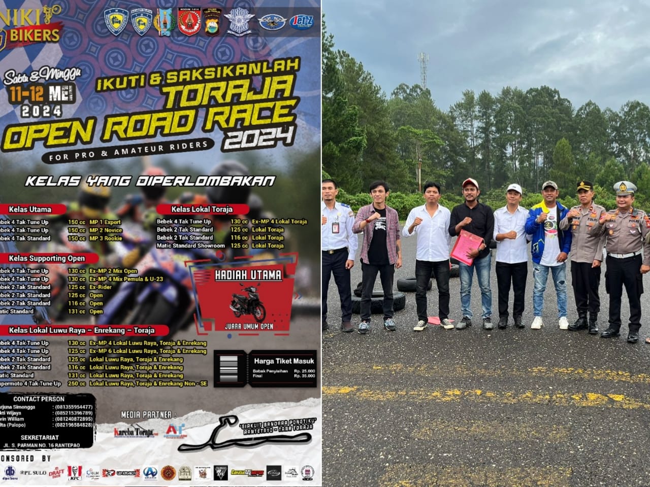 Open Road Race Kembali di Gelar di Tana Toraja Pada Bulan Ini