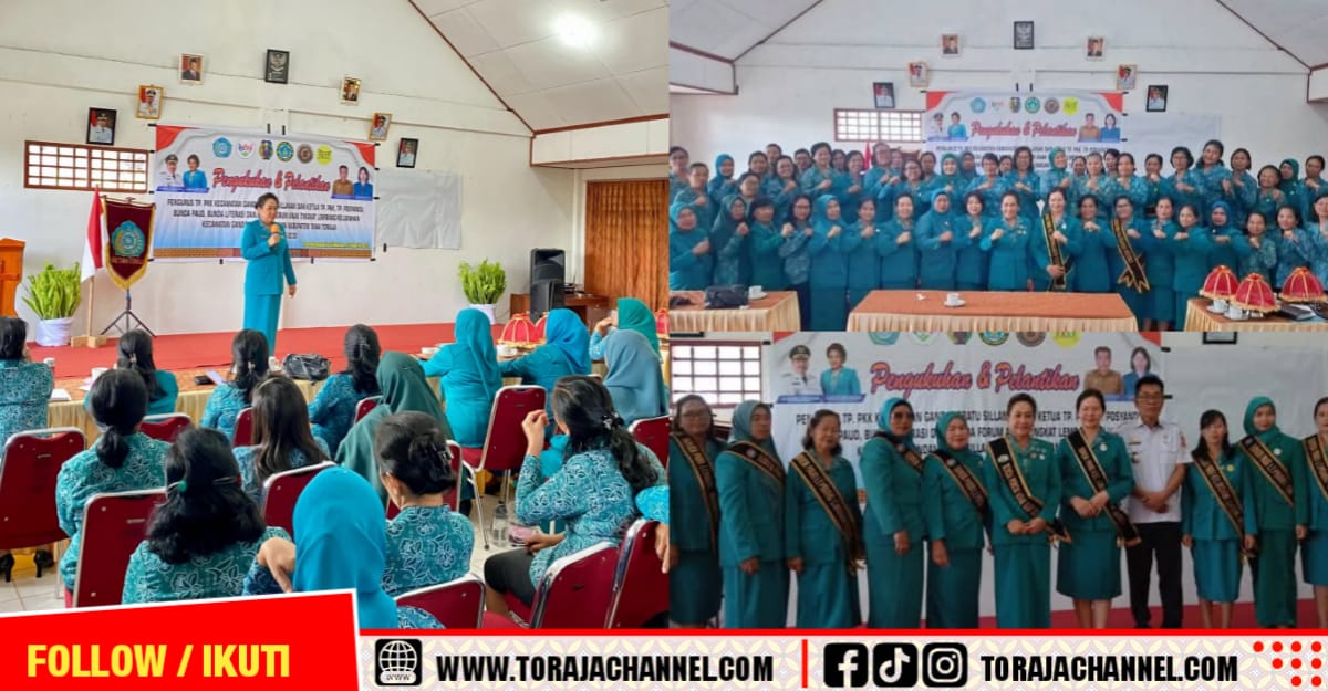 Pelantikan TP PKK Gandasil, Erni Yetti Tekankan Amanah dan Tanggung Jawab Sosial
