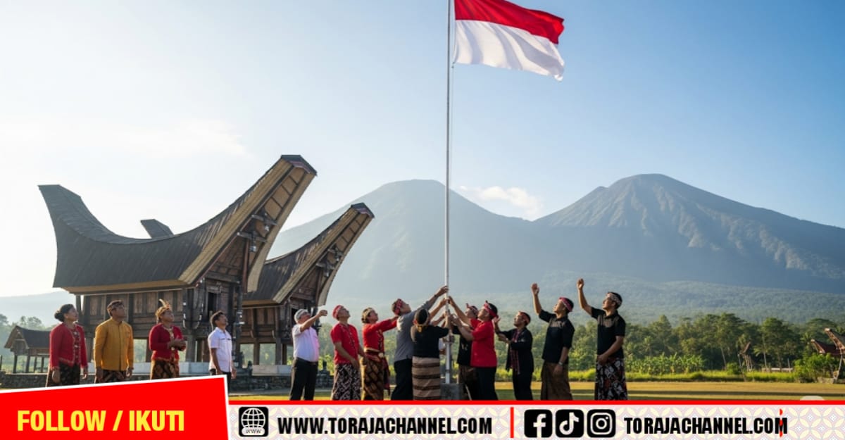 Bupati Tana Toraja Instruksikan Pengibaran Serentak Bendera Merah Putih Mulai 1 Agustus 2025