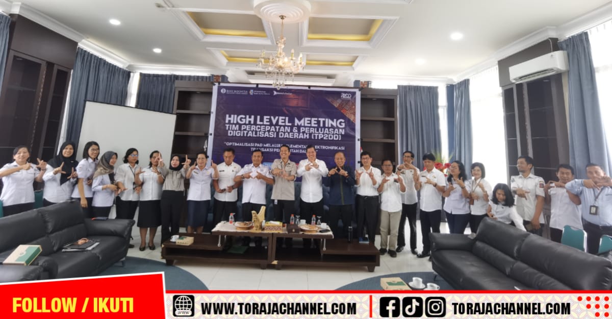 Pemkab Tana Toraja Tegaskan Komitmen Percepatan Digitalisasi Transaksi Pemerintah Daerah