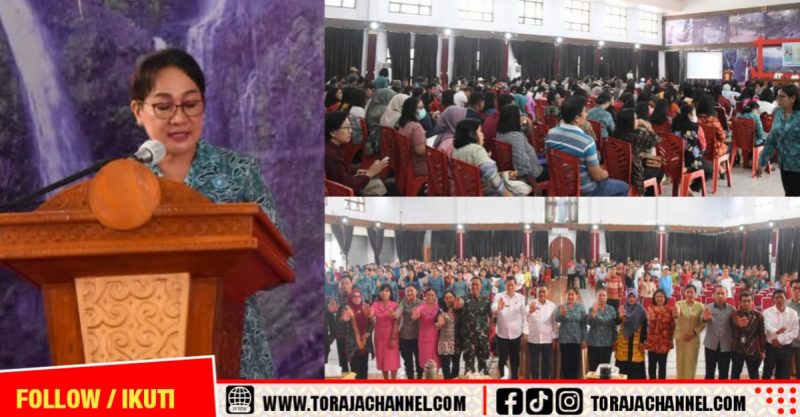 Ketua TP PKK Tana Toraja Dorong Gerakan GENTING untuk Wujudkan Generasi Bebas Stunting