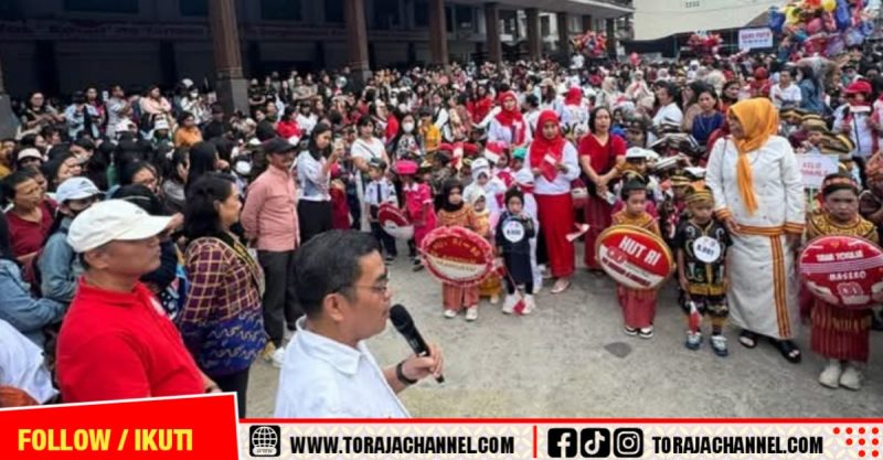 Karnaval PAUD Tana Toraja 2025 Berlangsung Meriah
