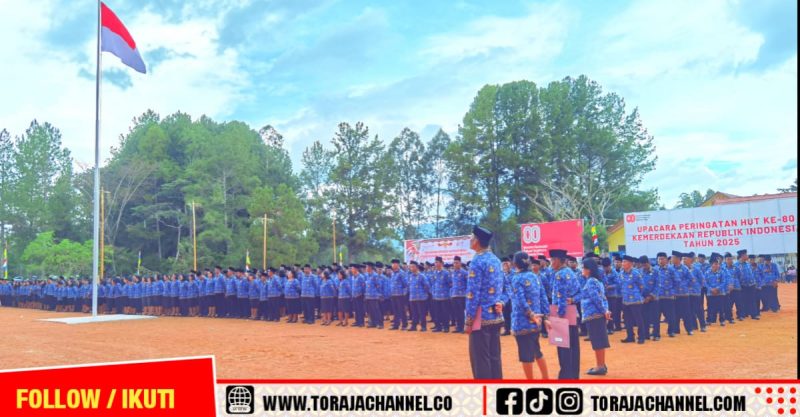 628 PPPK Tana Toraja Resmi Terima SK dari Bupati Zadrak Tombeg