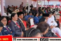 Ibadah Syukur Warnai HUT ke-80 RI di Lapangan To'bo'ne