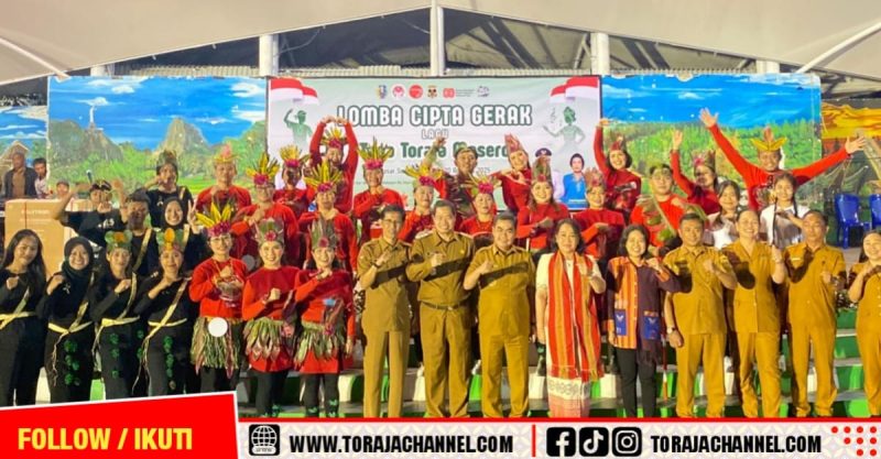 Pemkab Tana Toraja Gelar Lomba Cipta Gerak “Tana Toraja Masero” Meriahkan HUT RI ke-80 dan HUT Kabupaten