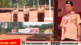 Apel Besar Hari Pramuka ke-64 di Tana Toraja Tekankan Peran Generasi Muda Hadapi Tantangan Digital