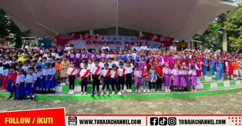 Gebyar PAUD Meriahkan HUT RI ke-80 di Tana Toraja