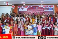 Inilah Para Juara Lomba Bertutur SD Tingkat Kabupaten Tana Toraja 2025