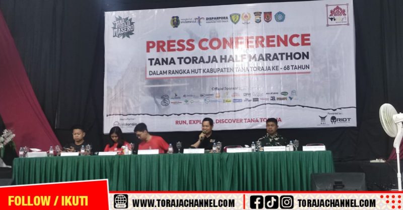 Wabup Tana Toraja Tekankan Keselamatan Peserta Half Marathon
