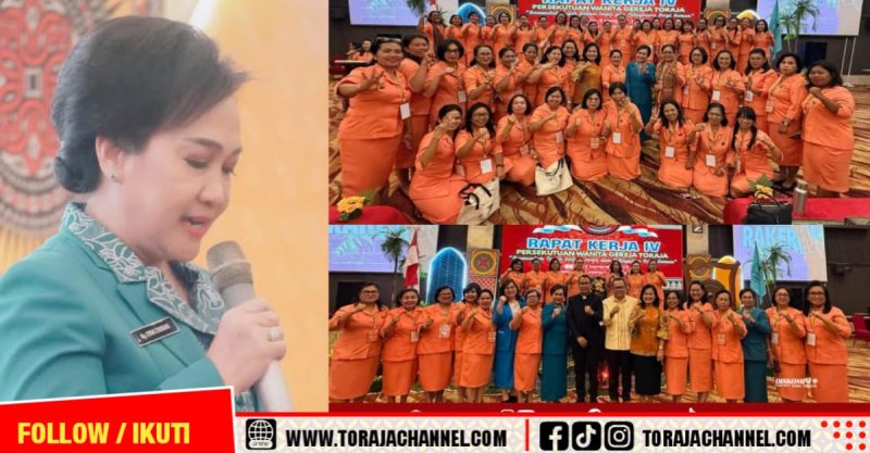 Ketua TP PKK Tana Toraja Hadiri Raker IV PWGT di Palu