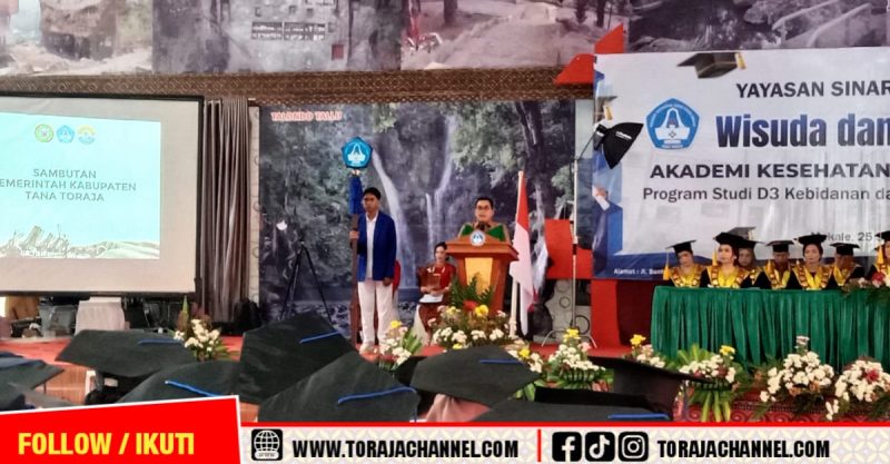 Bupati Zadrak Harap Lulusan Akkes Sinar Kasih Toraja Jadi Tenaga Kesehatan Andal di Masyarakat