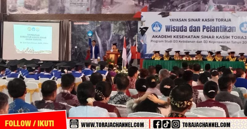 Cetak 103 Tenaga Kesehatan Baru, Akkes Sinar Kasih Toraja Siap Bersaing di Kancah Global