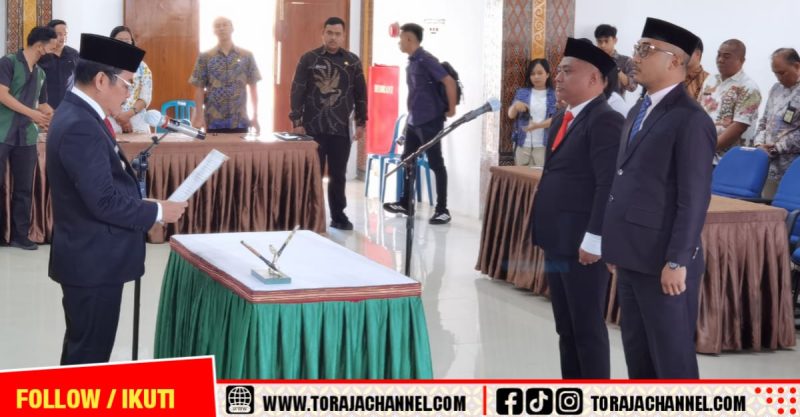 Bupati Tana Toraja Lantik Direksi dan Dewan Pengawas Perumda Tirta Buisun