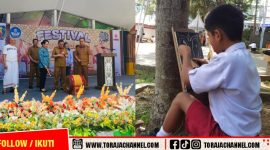 Bupati Zadrak Tombeq Buka Festival Seni Daerah Tana Toraja 2025: Merawat Budaya Lewat Generasi Muda