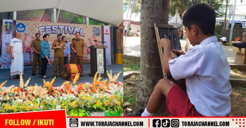Bupati Zadrak Tombeq Buka Festival Seni Daerah Tana Toraja 2025: Merawat Budaya Lewat Generasi Muda