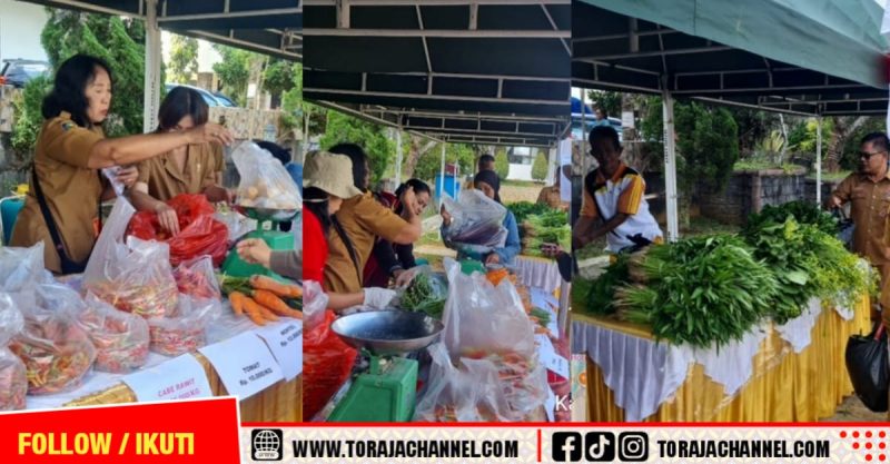 Petani Lokal Tana Toraja Ikut Panen Berkah dari Gerakan Pangan Murah