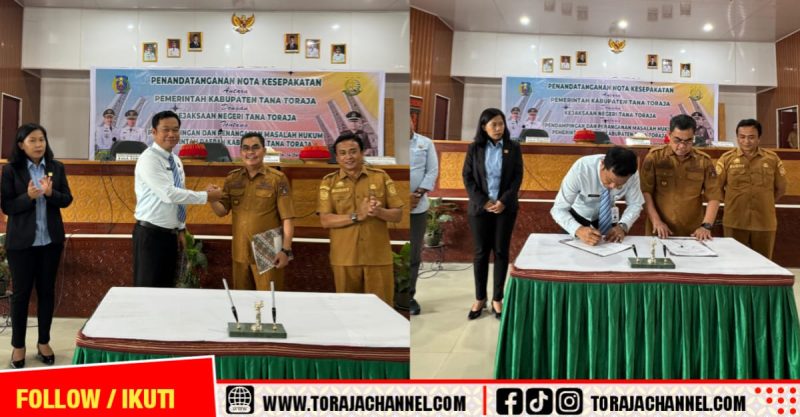 Pemkab Tana Toraja Gandeng Kejaksaan Wujudkan Pemerintahan Bersih dan Transparan