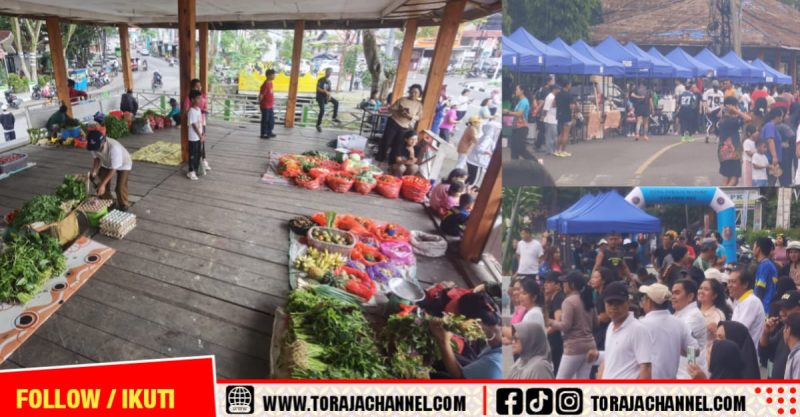 Car Free Day di Makale Hidupkan Ekonomi Rakyat, Pedagang Kaki Lima Panen Rezeki