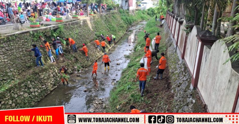 DLH Tana Toraja Intensifkan Pembersihan Sungai untuk Wujudkan Kota Bersih -  Torajachannel.com