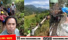 Warga Lembang Lemo Menduruk Gotong Royong Bersihkan Drainase, Dukung Program “Tana Toraja Masero”