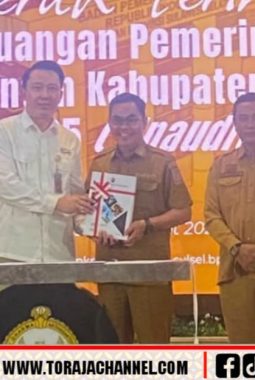 Pemkab Tana Toraja Serahkan LKPD Unaudited 2025 ke BPK, Siap Diperiksa