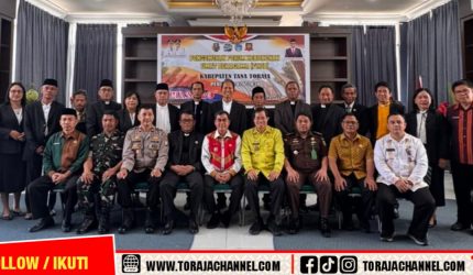 FKUB Tana Toraja, Pengukuhan FKUB, Kerukunan Umat Beragama, Moderasi Beragama, Pemerintah Tana Toraja