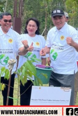 Bupati Tana Toraja Tanam Pohon di IKN, Wujud Dukungan terhadap Pembangunan Berkelanjutan