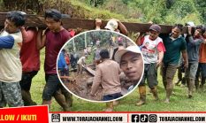 Kebersamaan Jemaat Bone Tua di Tana Toraja Jadi Contoh Pelestarian Budaya Gotong Royong