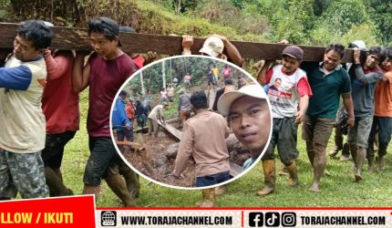 Tana Toraja, Jemaat Bone Tua, Gotong Royong Gereja, Pentabisan Gereja, Klasis Malimbong
