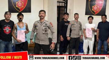 Beli Sabu Rp400 Ribu, Dua Pria di Toraja Utara Ditangkap Polisi