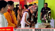 Bupati Tana Toraja, Zadrak Tombeg Tanda Tangani Prasasti Peresmian Gedung Baru UPTD Puskesmas Buntu Limbong