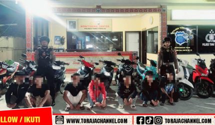 Tawuran Remaja, Polres Tana Toraja, Patroli Perintis Presisi, Berita Tana Toraja, Gangguan Kamtibmas