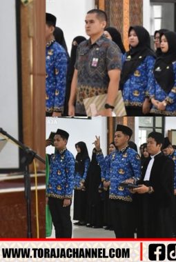 301 CPNS Resmi Jadi PNS, Bupati Tana Toraja Tekankan Integritas dan Pelayanan Publik