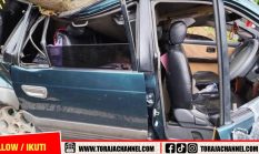 Mobil Kijang Tertimpa Pohon Tumbang di Mengkendek, Enam Penumpang Luka-Luka