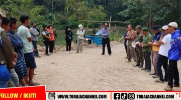 Pemkab Tana Toraja Tutup Pengerukan Pasir Ilegal di Sungai Sandabilik