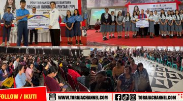 Ribuan Pelajar Tana Toraja Terima PIP Aspirasi, Eva Stevany Rataba: Pendidikan Tak Boleh Terhenti karena Biaya
