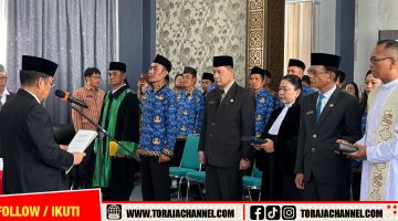 25 Pejabat Tana Toraja Dilantik, Zadrak: Kerja Tulus, Jangan Cari Pengakuan