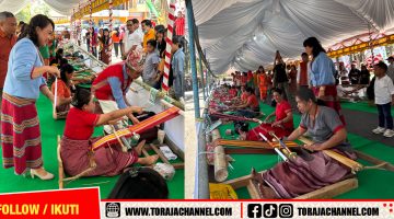 Tak Lagi Identik dengan Orang Tua, Anak Muda Tana Toraja Mulai Tekuni Profesi Penenun