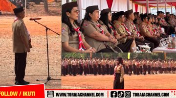 Hari Pramuka ke-65, Bupati Zadrak Dorong Generasi Muda Berintegritas