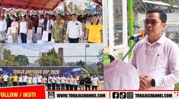 Zadrak Tombeg: Toraja Adhyaksa Cup Bukan Sekadar Kompetisi, tapi Perekat Persaudaraan