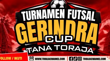 Sambut Sumpah Pemuda, Gerindra Cup Tana Toraja Segera Digelar, Ayo Daftar!