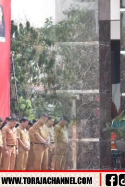 Bupati Tana Toraja Kenang Aparatur yang Gugur di Papua pada Upacara HAORNAS