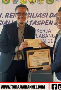 Pemkab Tana Toraja Raih Penghargaan TASPEN atas Komitmen Tingkatkan Kesejahteraan ASN